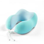 Travel Neck Pillows Portable Memory Foam Travel Neck Pillow with Carry Bag