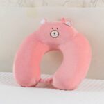 Travel Neck Pillows Cartoon Memory Foam U-Shaped Travel Neck Pillow