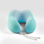 Travel Neck Pillows Portable Memory Foam Travel Neck Pillow with Carry Bag