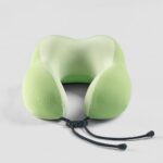 Travel Neck Pillows Portable Memory Foam Travel Neck Pillow with Carry Bag