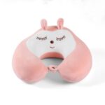 Travel Neck Pillows Cartoon Memory Foam U-Shaped Travel Neck Pillow