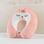 Travel Neck Pillows Cartoon Memory Foam U-Shaped Travel Neck Pillow