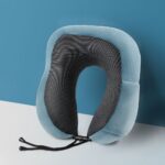 Travel Neck Pillows Wholesale Portable Memory Foam U-Shaped Neck Pillow